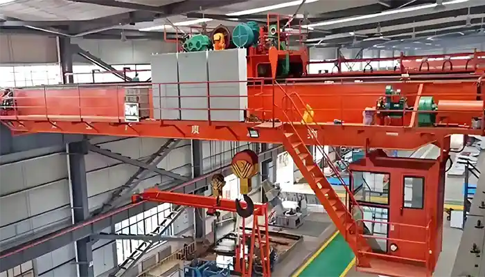 Double girder overhead crane with open trolley for your reference