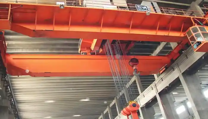 250 ton overhead crane for heavy material handling 