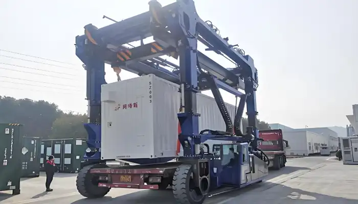 60-Ton Straddle Carriers for Container Handling, good price 