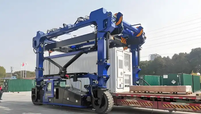 60 ton straddle carrier crane