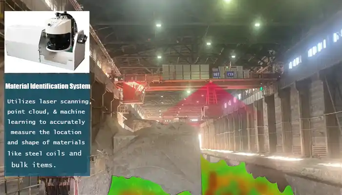 material identification system for precise and efficient material handling 