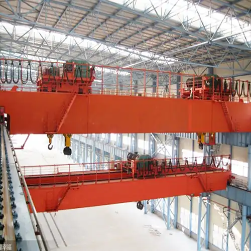 Heavy Lift 200+200 Ton Double Girder Double Trolley Bridge Crane