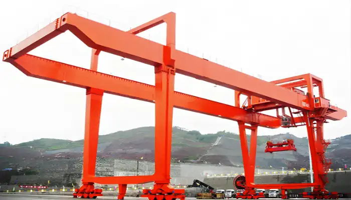 Automated Rail-Mounted Gantry (RMG) Cranes