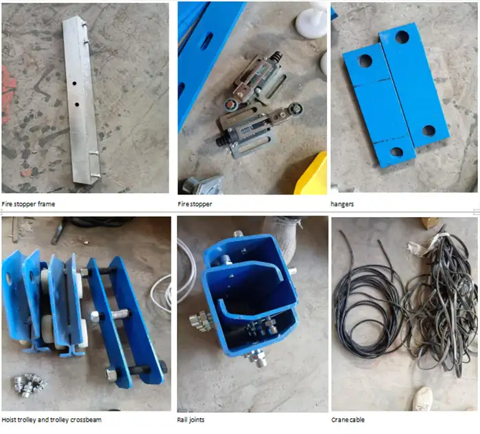 2 Ton KBK Modular Crane Kit Accessories