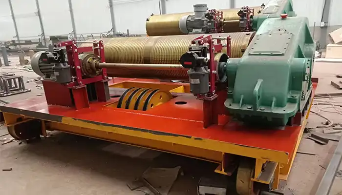 Explosion proof open winch trolley of qb explosion proof overhead crane with open winch for heavy lifting for sale in Germany