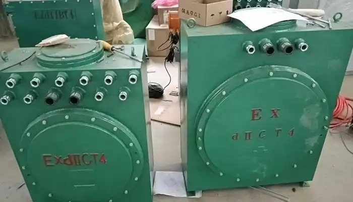 Explosion proof electrical box of explosion proof overhead crane 40 ton for heavy lifting for sale in Germany