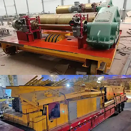 Open Winch Explosion Proof Overhead Crane 40Ton -Case in Germany
