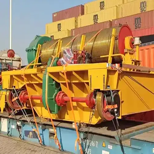 Explosion-Proof Open Winch Trolley for Double Girder Cranes