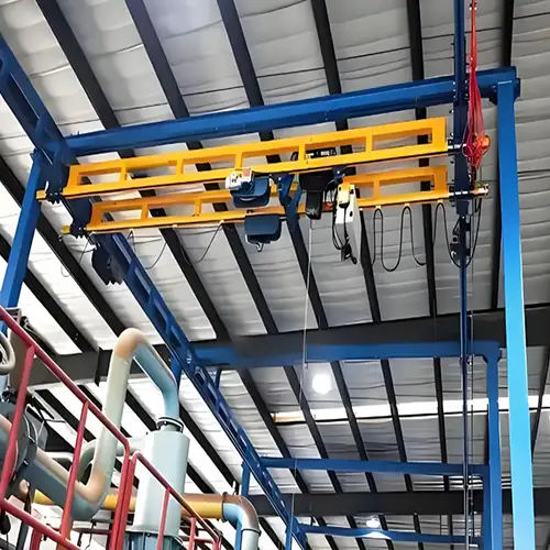 Save Space Efficiently with KBK Workstation Cranes up to 3.2 Ton
