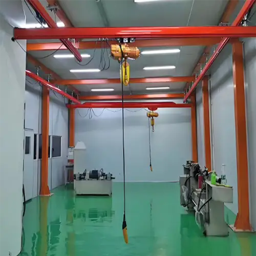  KBK Workstation Crane for Switzerland, 500KG Light Bridge Crane 