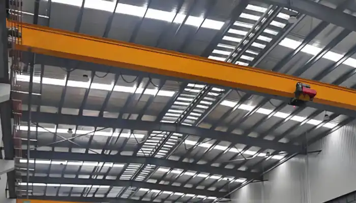 Explosion proof overhead crane single girder 