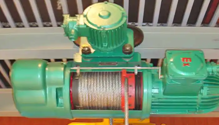 explosion proof hoist for single girder overhead crane 