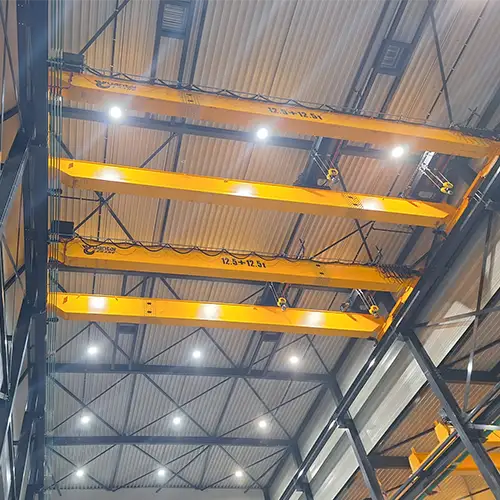 Double Hoist Overhead Cranes for Sale,  5+5T, 10+10T, 12.5+12.5T