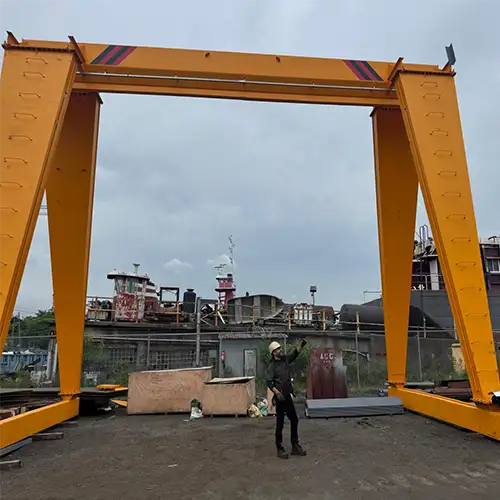 Single Girder Gantry Crane 20 Ton for Outdoor Use in America