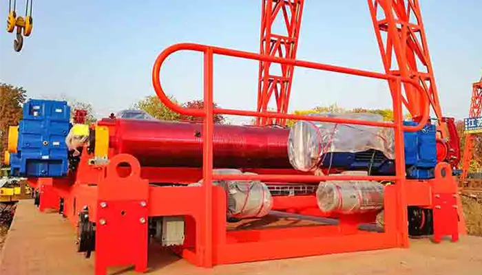 Open winch hoists 