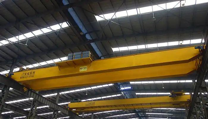Double Girder EOT Cranes with Open Winch Trolley 