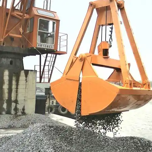 Grab bucket & crane bucket: clamshell grab, orange peel crane bucket, cactus grab