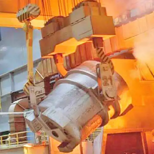 Laminated ladle hook & ladle beam for heavy duty steel mill cranes 