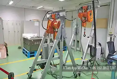 Explosion-Proof Portable Crane for Sale in Saudi Arabia