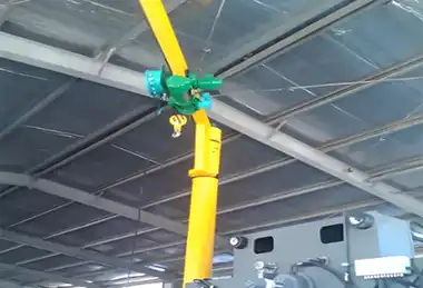 Explosion-Proof Jib Crane for Sale in Saudi Arabia