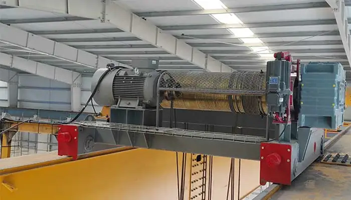 ND European open winch trolley