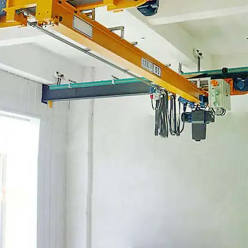 Motorized single girder underhung crane& under running crane