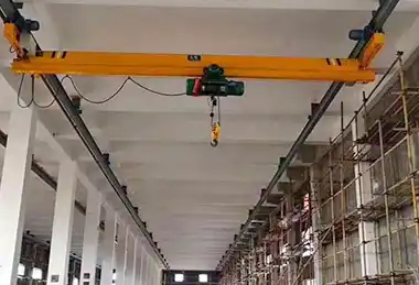 7.5 ton single girder underslung crane