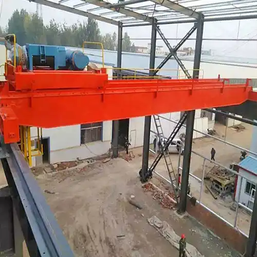 Double girder overhead electric hoist trolley crane, Competitive Chinese overhead hoist trolley crane