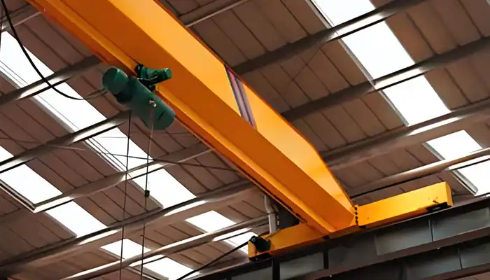 Geneal use overhead travelling crane with wire rope hoist -the most common type ld series of single girder overhead crane. 