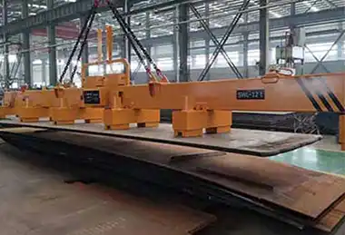 electromagnetic overhead crane for steel plate handling 