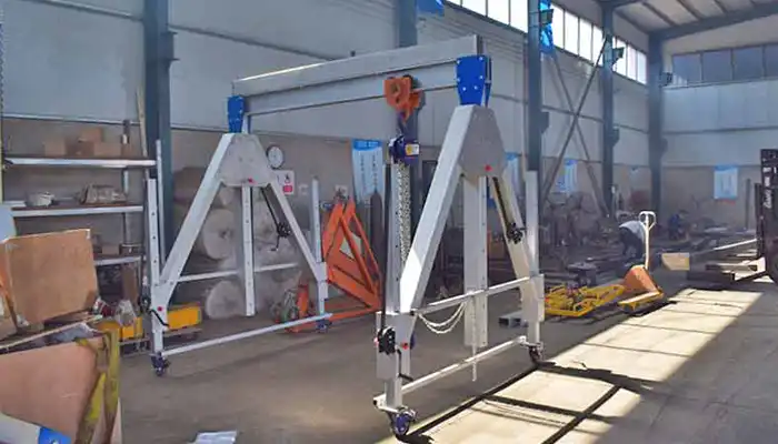 Height Adjustable Gantry Crane- Aluminum Gantry Types