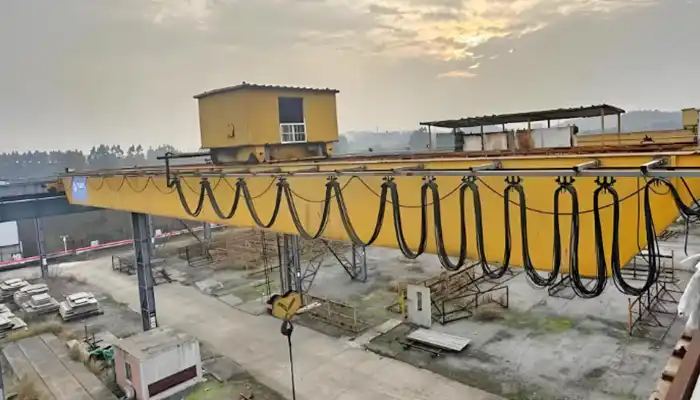 Heavy Duty Freestanding Double Girder Bridge Crane
