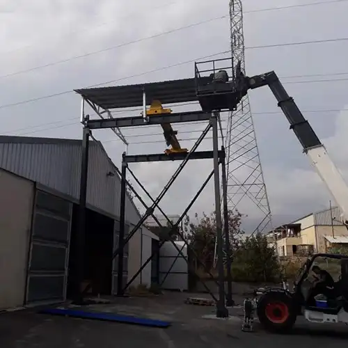 2 Ton Free Standing Bridge Crane Type, Specs, Layout & Selection