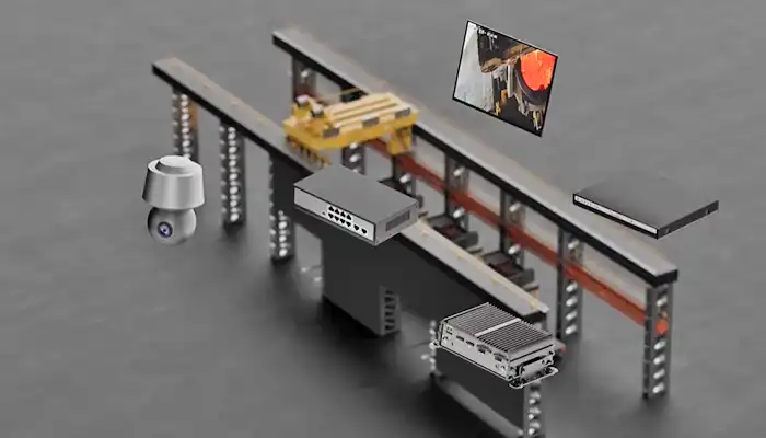 intelligent crane solution for 50 ton overhead crane 