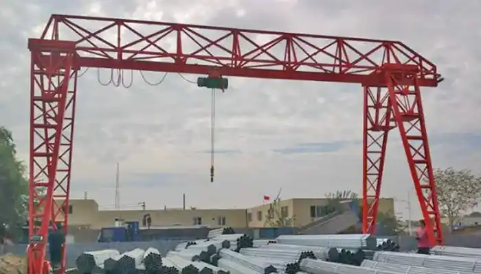 MH Truss TypeSingle Girder Gantry Crane