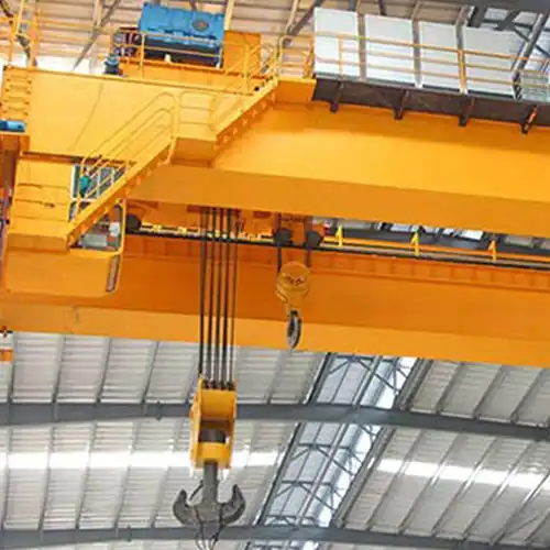 50/10 Ton Overhead Crane Specs & Dimensions, European Open Winch
