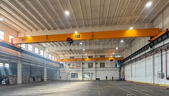 single girder overhead crane 10 ton for sale