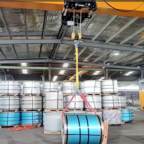 10 Ton Single Girder Overhead Crane for PNG Steel Plant 