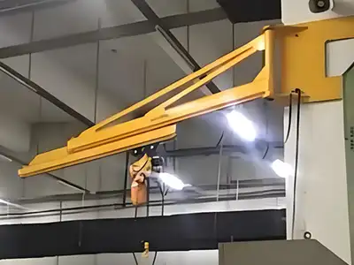 wall mounted telescopic jib crane