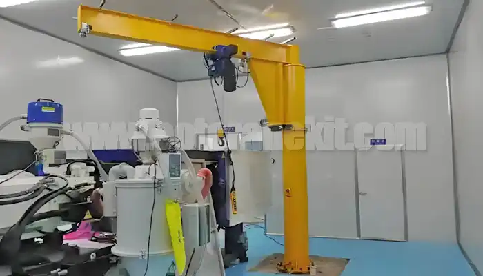 Floor-Mounted Jib Cranes: