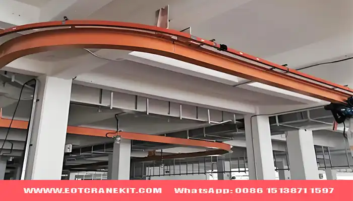 Ceiling-Mounted Monorail Crane: