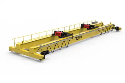 NLH Double girder overhead crane with European style and double crab trolleys