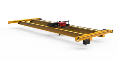 Double girder underhung bridge crane