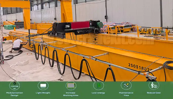 15 ton overhead bridge crane for sale 
