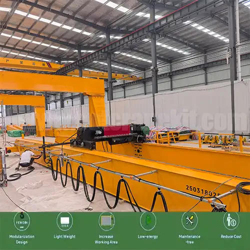 15 Ton Explosion-Proof Crane for Hazardous Indoor Lifting Nigeria