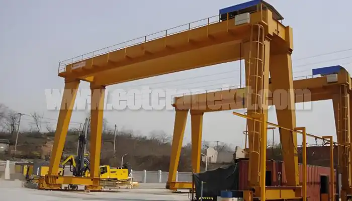 55 Ton Gantry Crane for Sale in Azerbaijan – European Heavy-Lift Gantry Crane