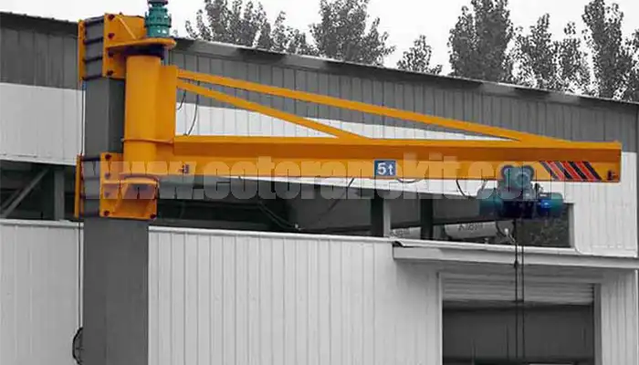 Wall Mounted Tie Rod Wall Mounted Crane
