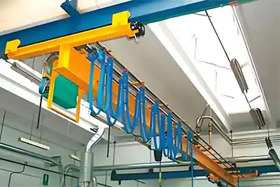 Underhung bridge crane for sale Saudi Araiba 