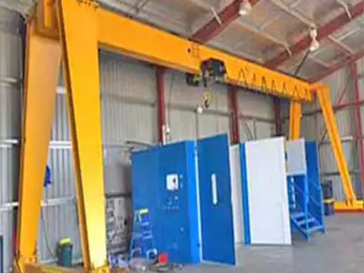 Single girder gantry crane for sale Saudi Arabia