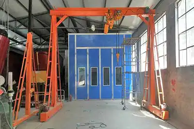 rail travelling gantry crane 3 ton